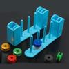 Sturdy ABS Plastic Sewing Accessory Organizers Easy Viewing Space Saving Ideal for Home and Travel Use