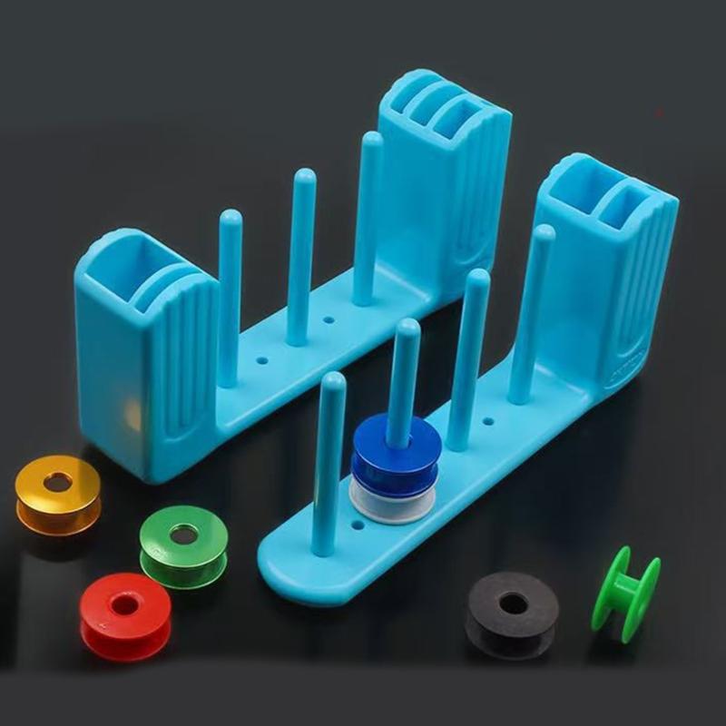 Sturdy ABS Plastic Sewing Accessory Organizers Easy Viewing Space Saving Ideal for Home and Travel Use