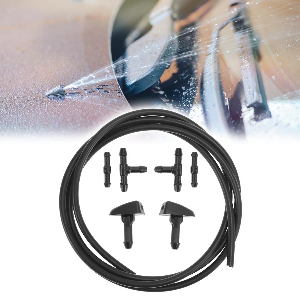 X AUTOHAUX Washer Nozzle Windshield Washer Nozzle Diffusion Spray Diffusion