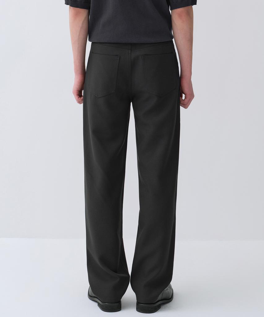 MUSINSA STANDARD Straight Formal Jeans [Dark Grey]