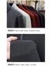 2025 Herbst/Winter Herren Warmer Wollstrickpullover mit halbem Stehkragen