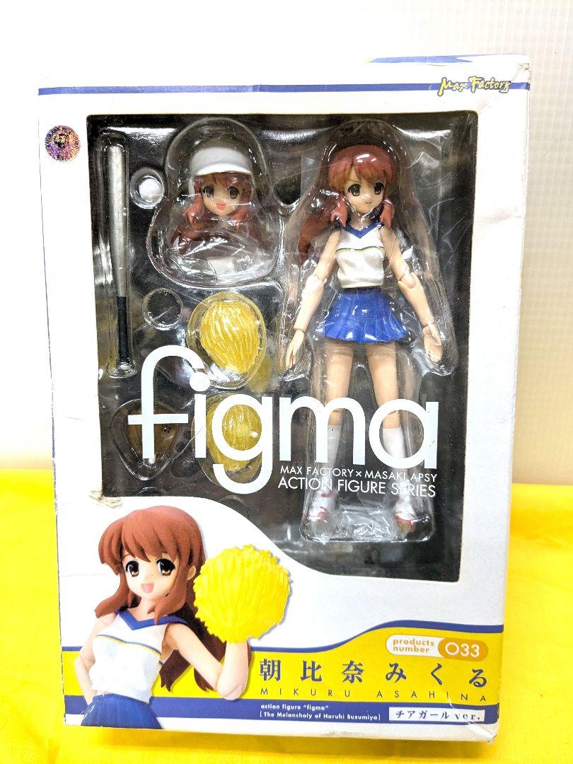 

[USED] Price reduced! figma Asahina Mikuru Q33 figure outer box warped