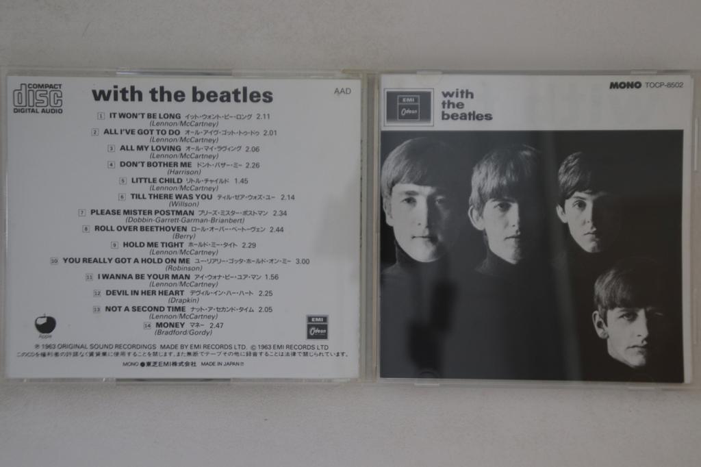 CD BEATLES - With The Beatles TOCP8502 APPLE 1988 Japan Rock Used