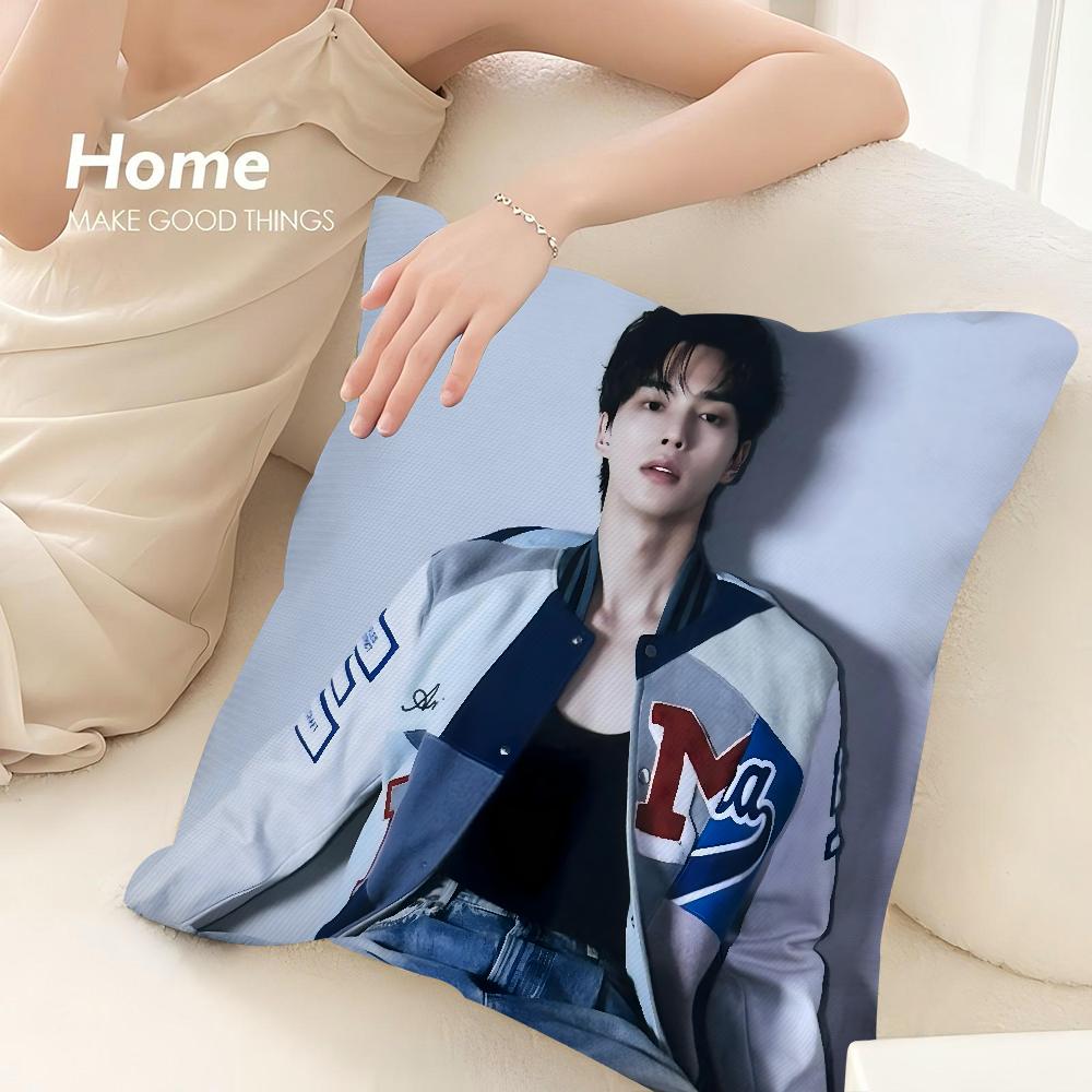 Popular Korean Actor S-Song K-Kang Pillow Case 3D Print Polyester Fiber 40*40cm Home Sofa Throw Decoration Festival Gift