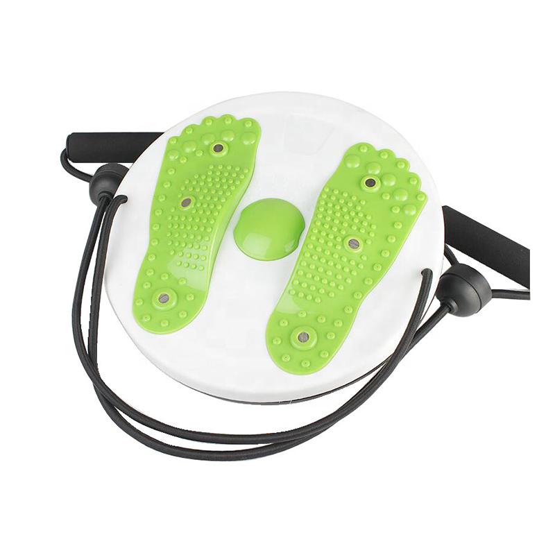 Fitness Home Dish the Board Disk Trimmer Double Waist Twist Twisting Disc for Waist Black 27.5*4.5cm зелёный