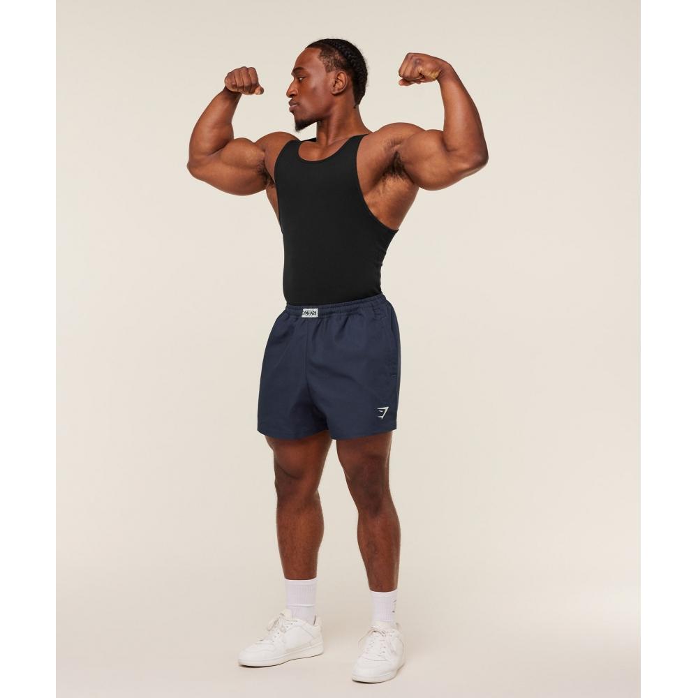 Gymshark Pumper Shorts 5  Heavy Blue A3b9h Uctn