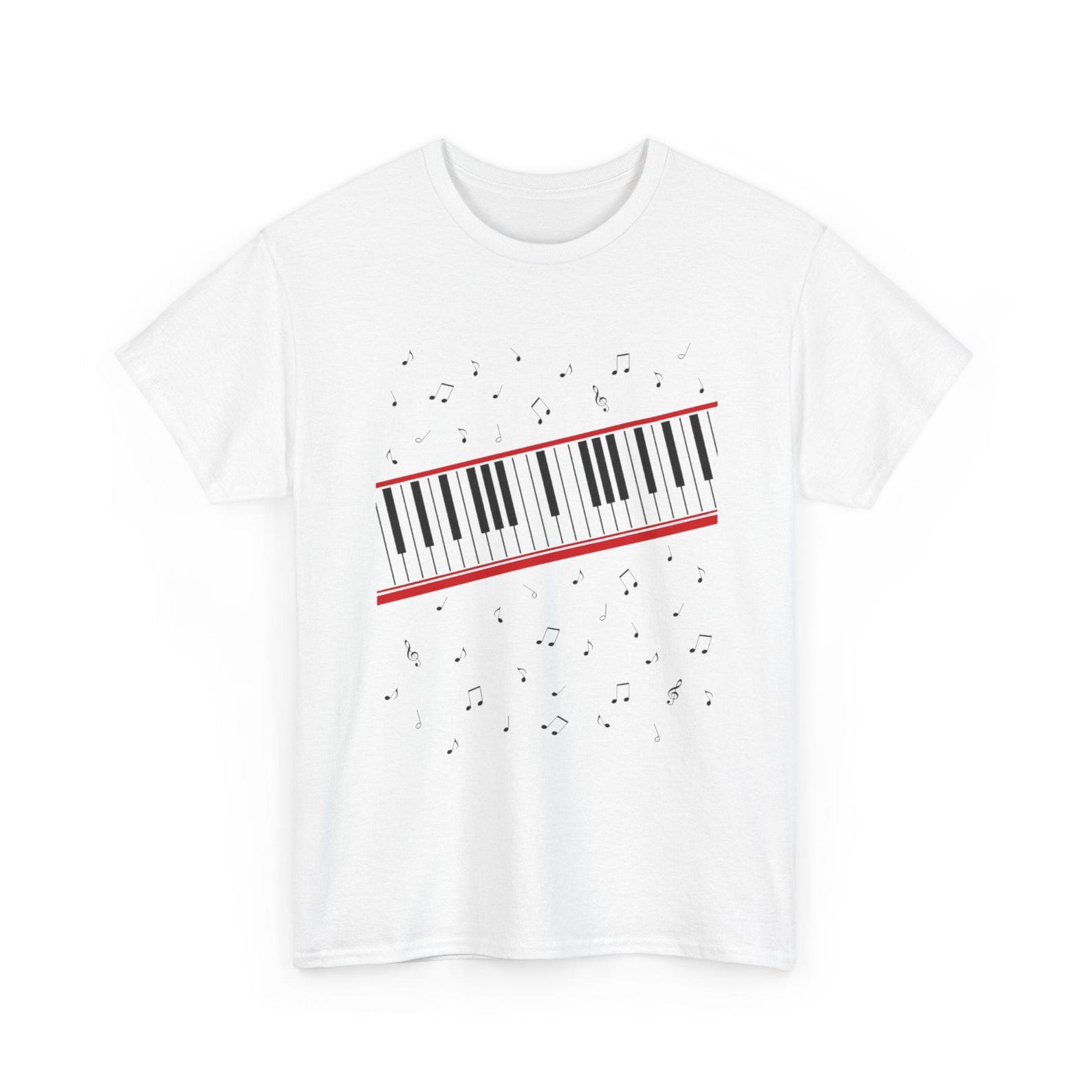 MJ Beat It Tee, Piano Keys Shirt, King of Pop, Music Notes, Gift For Fan L