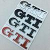 AABIK1 Metalen GTI Logo Auto Achterklep Embleem Zijstickers voor Volkswagen VW Golf 4 5 6 7 8 Polo Jetta Tiguan Passat