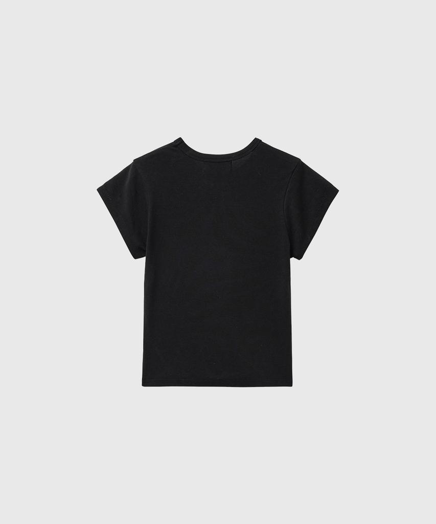 GENERALIDEA Daily Short Sleeve T-Shirt [Black] / Gf1Lts511