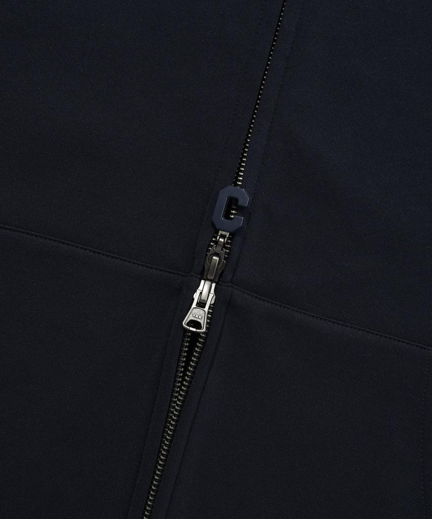 COVERNAT Retro Track Hoodie Zip-Up Navy