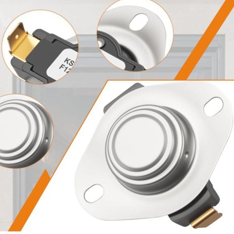 Stove Blower Temperature Regulator Open/Normally Closed Temperature Switches Thermostat For Efficient Heat Management