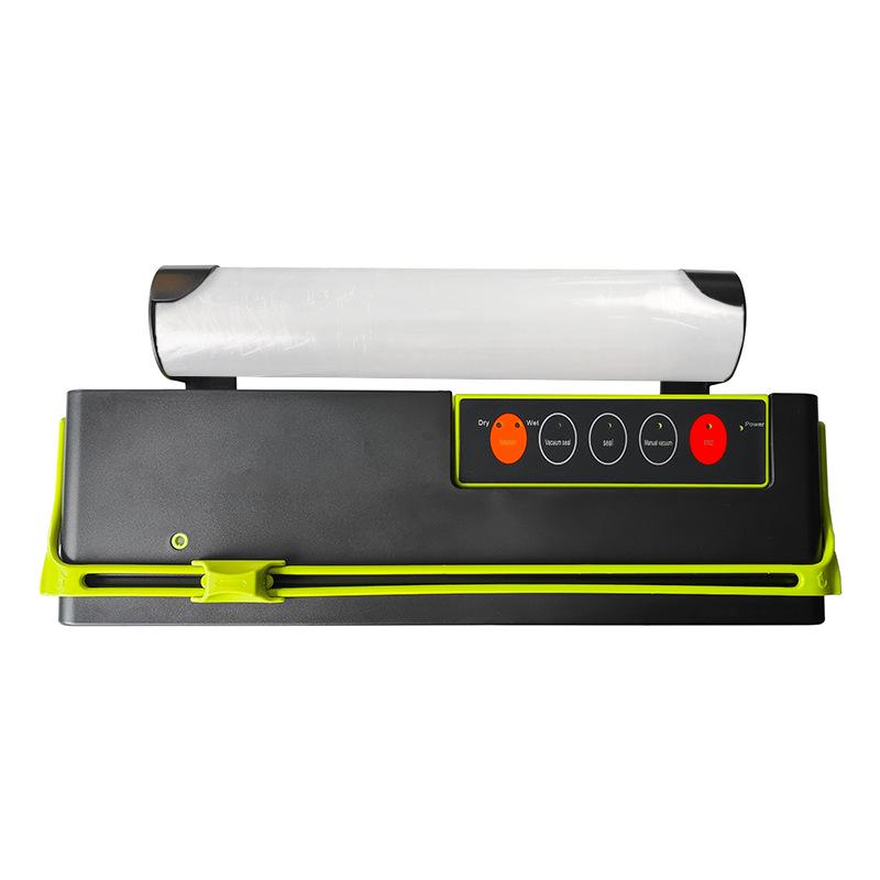 Commercial Vacuum Sealer for Food: Dual-Use Machine with Textured Bags for Dry & Wet Sealing