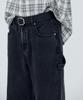 Modenaleudeo Flow Carpenter Wide Denim (Black)