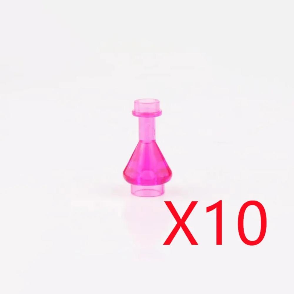 MOC City Building Blocks Character Scene Creative Accessories Mini Brick Color Wine Bottle Reagent Bottle Set Box Toy Gift X007