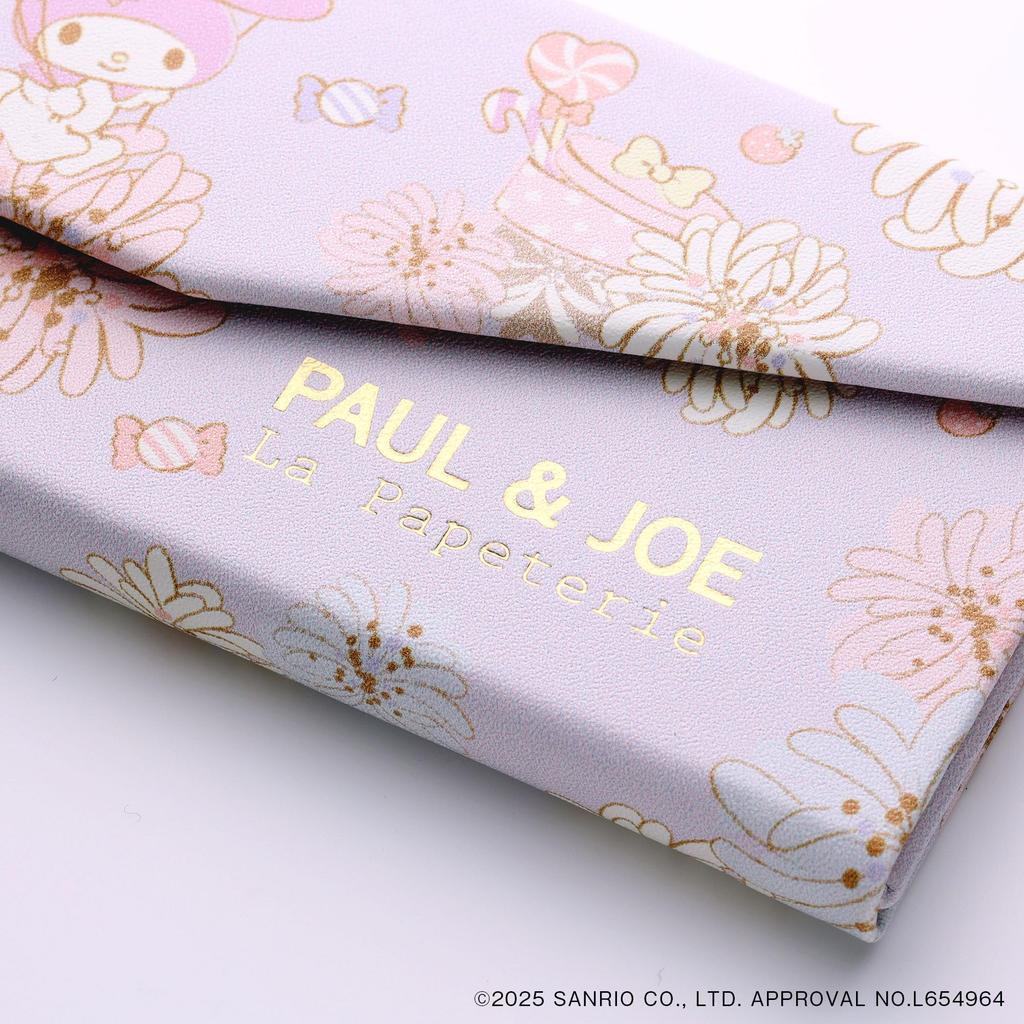 Marks Slim Glasses Case, Paul & Joe X My Melody, Purple, PAJ-GS15-PL
