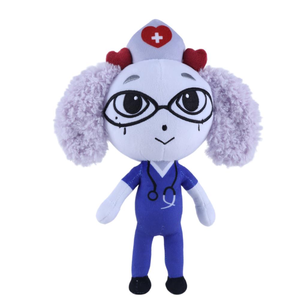 Character Profession Game Skin Animal Hospital Plush Toy Abnormal Animals Stuffed Doll For Kids Game Fans Birthday Gift