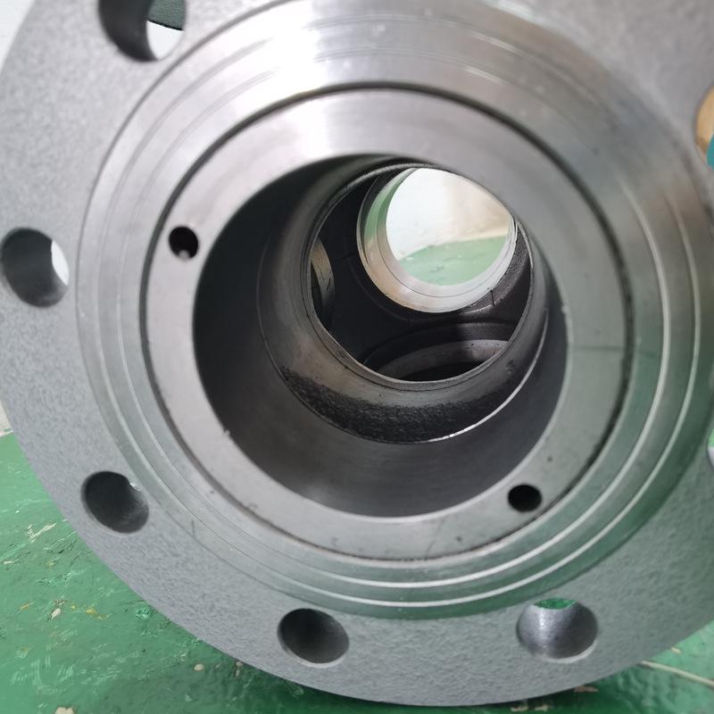 Stainless Steel Pneumatic Three-Way T/L Ball Valve with Flange for Diversion and Regulation (Q644F)