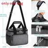 Large Capacity Insulated Lunch Bag With Shoulder Strap For Hiking And Daily Use