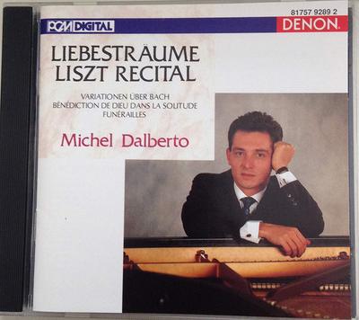 CD MICHEL DALBERTO - Liebestr?ume Liszt Recital COCO7289 Denon 1991 Japan Classical Used
