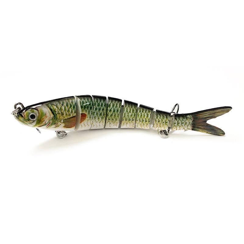 8-Section Bionic Jerkbaits Pike Bass Fishing Long Casting Sinking Hard Lure Set In Multiple Colors