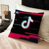 T-TikToks Logo Pillow Anime Pillow Sofa Bed Head Pillow Cover Cushion Cover 45x45 Cm Fashion