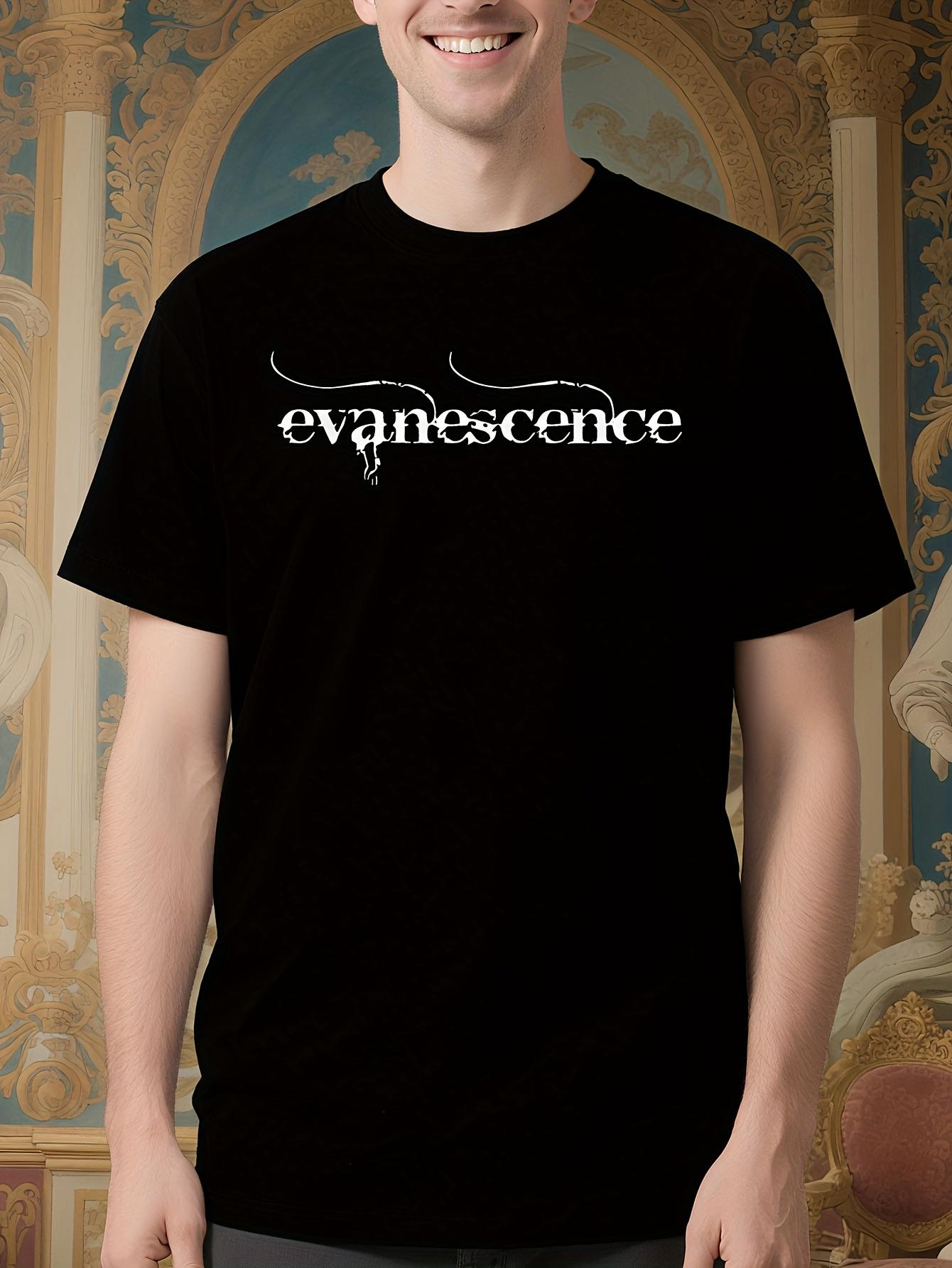 Men T Shirt Black Tshirt evanescence tshirts Women T-shirt XXL