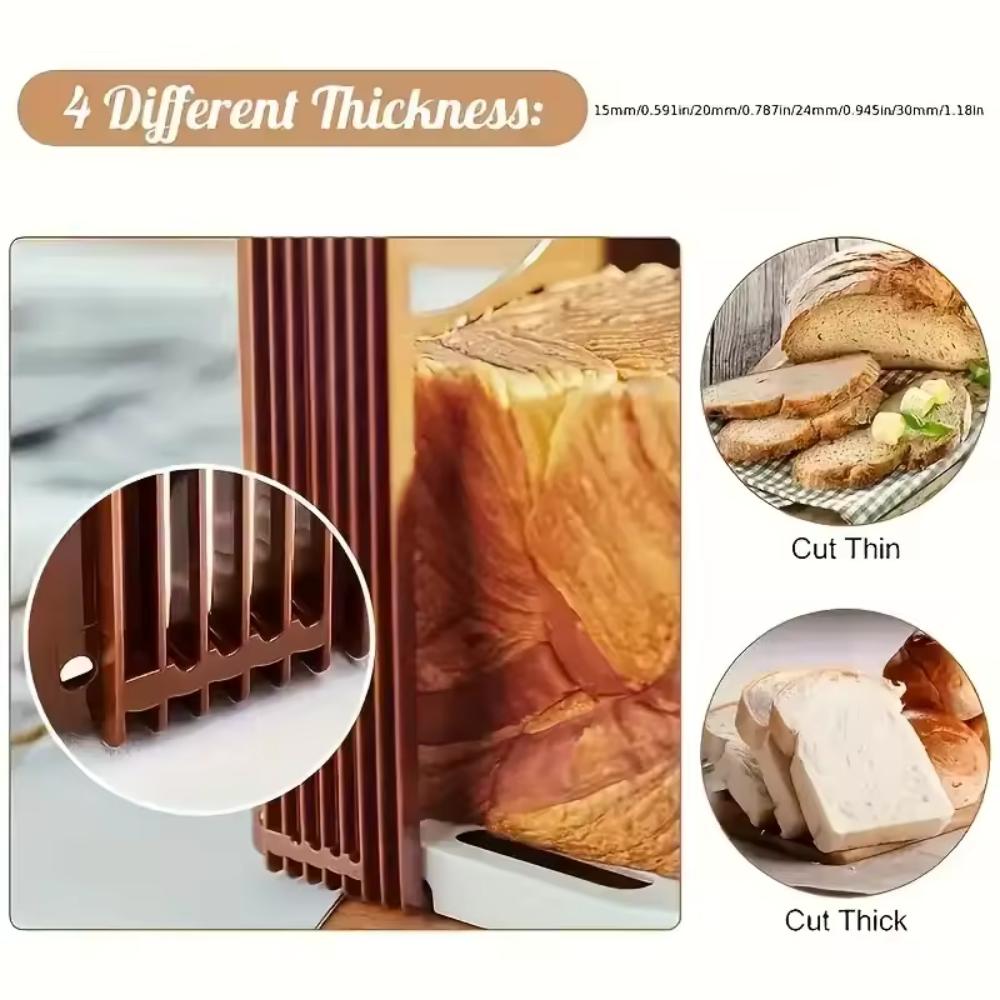 Kitchen Bread Slicer Toast Cutting Guide Even Slice Tool For Bread Toast Cake Homemade Baking Accessory Daily Kitchen Use