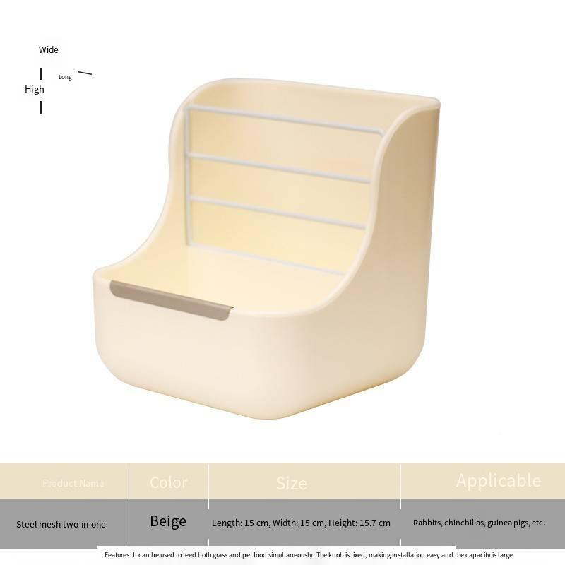 Hay feeder for rabbits Small indoor hay feeder Guinea pig, rabbit golden bear small animal specific feeder Bowl accessories