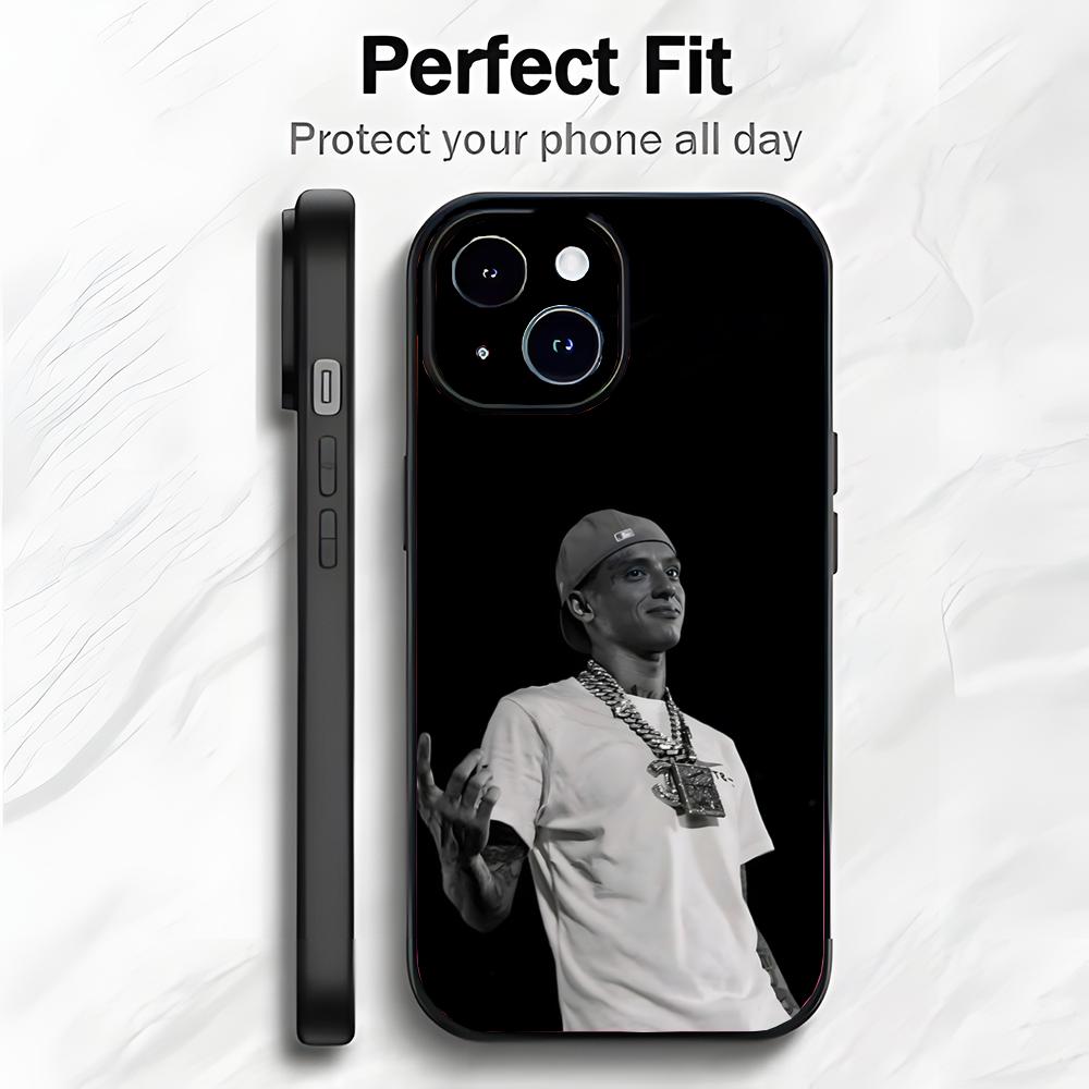 British Stylish Rapper C-Central Cee Phone Case Phone Case Soft Packaging Lightweight For iPhone17 16 15 14 13ProMax