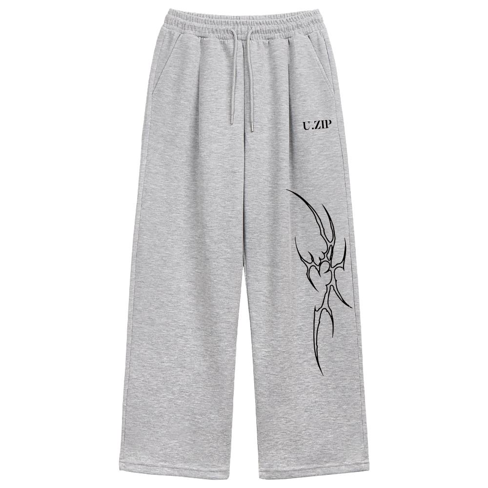U Life G Tribal Wave Women'S Wide Sweatpants 2 Colors [Ulzt_2009]