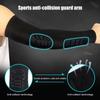 Durable Spandex Elbow Pads Elastic Black White Red Arm Sleeve Breathable Elbow Brace Unisex