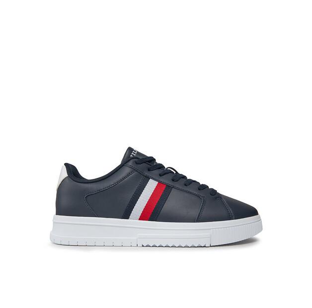 

Мужские кроссовки Tommy Hilfiger Supercup lth stripes ess fm0fm04895 granatowy 44