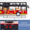 1/50 Scale Υπαίθριο Tour Bus Diecast Car Model Toy, Pull Back Toy Vehicle with Sound and Light for Kids Toddler Boys Girls Gift Collection