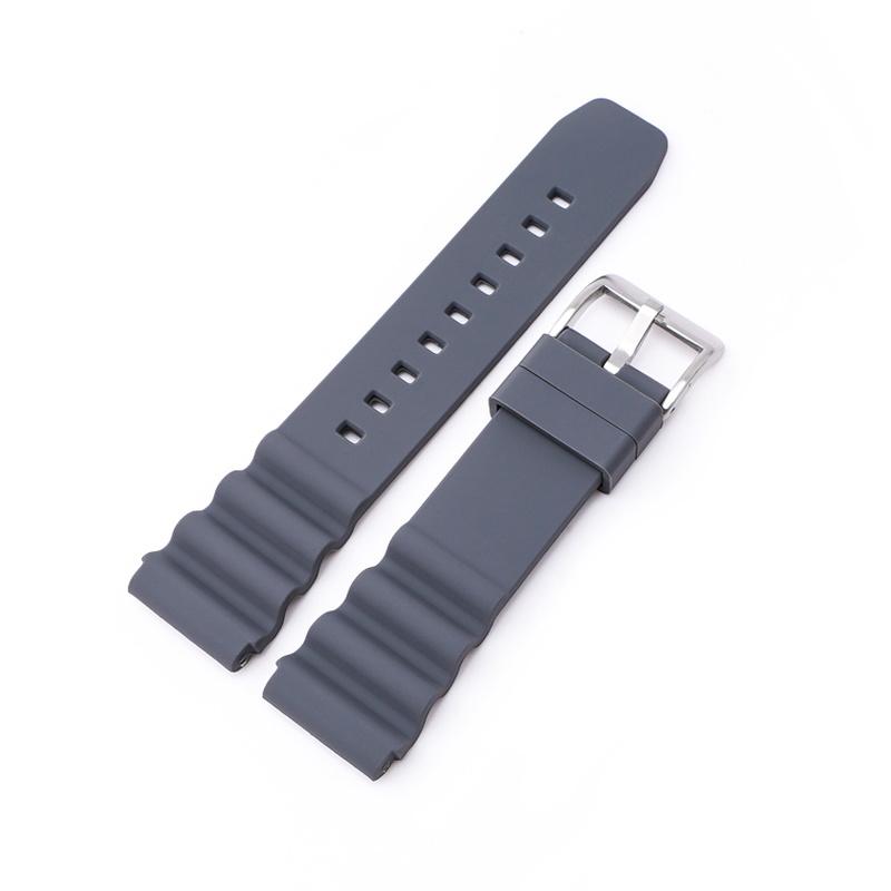 20mm 22mm Watch Band For Rolex Waterproof Diving Silicone Bracelet For Omega Seiko SKX007 SRP777J1 Sports Strap For Citizen