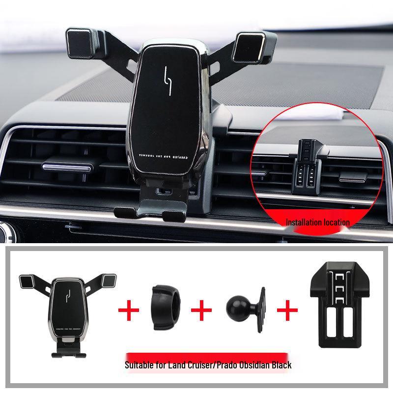 Wireless Charging Phone Holder for Toyota RAV4, Prado, and Land Cruiser