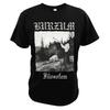 Burzum Varg Vikernes T-shirt Black Metal Dungeon Synthneofolk Fans Tee Bekväm sommar bomull Crewneck Klassiska toppar EU-storlek