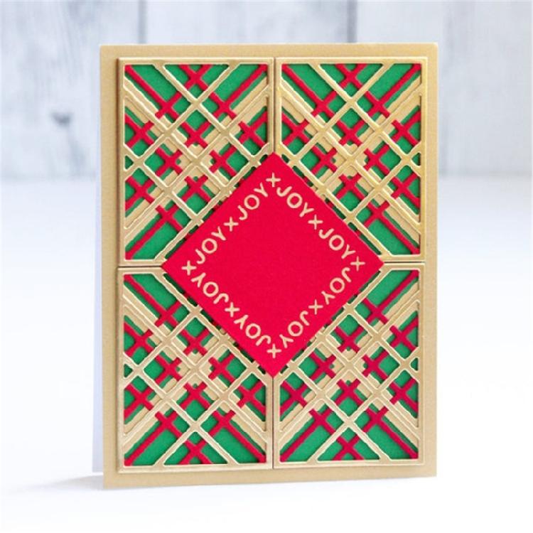 Christmas Light Die Cuts Embossing Stencils Leaf Metal  Cutting Dies Stencils for Album Cards Photo Decorations