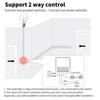 16A Wifi Mini Smart Switch Wireless DIY Light Switches 2 Way Control Breaker Work with HomeKit CozyLife App