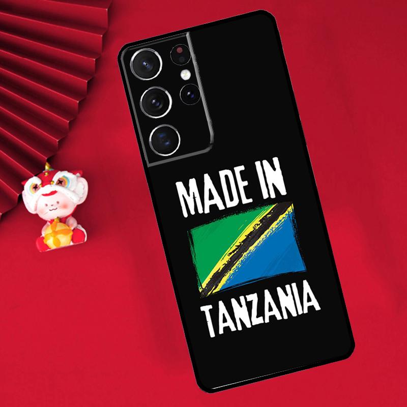 Tanzania National Flag Case For Samsung Galaxy S24 S26 Ultra S21 S22 S20 S23 S25 Ultra Plus S10 S25 FE Cover Funda
