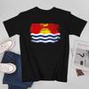 Unisex Tshirt Kiribati Flag Cool Fans T Shirt Unisexs Tee 100 Cotton Xs5xl Oneck Tshirt Fashion Short Sleeve