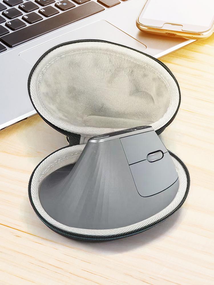 Eva Carrying Pouch Wireless Mice Accessories Travel Storage Bag with Hand Rope Mouse Carrying Case Portable Zipper for Logitech