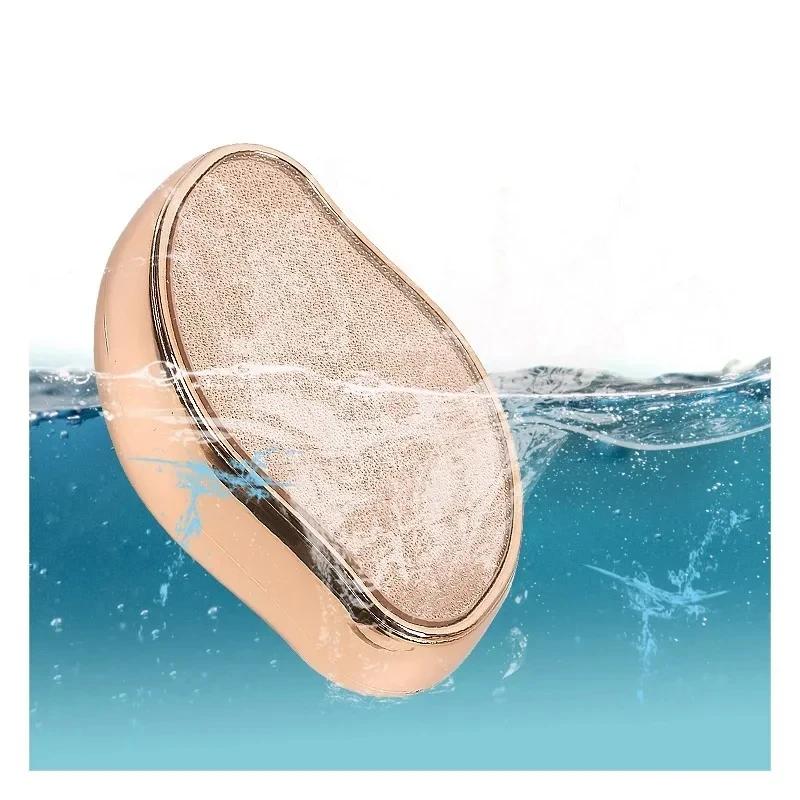 Wysokiej Jakości Nano Szklany Skrobak do Pięt Stopy Prysznic Skrobak do Stóp Pedicure Usuwacz Martwego Naskórka Pielęgnacja Pod Prysznic KryształowyTreat Narzędzia do Włosów