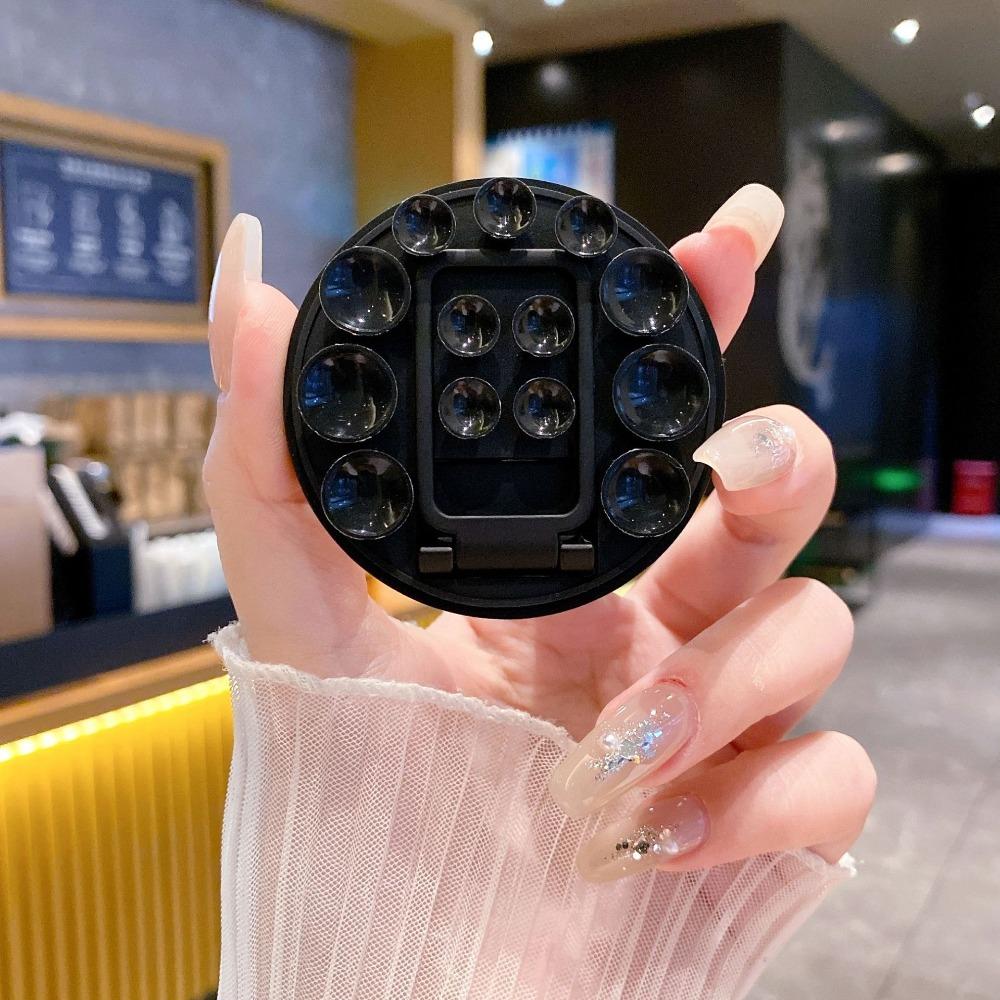 Foldable Suction Cup Phone Holder Silicone Phone Mount  Smartphone Accessory