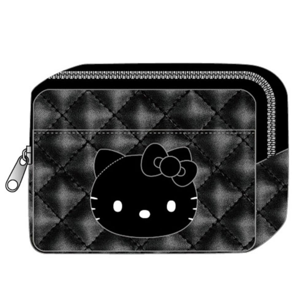 K Company Sanrio Characters Multi Pouch Hello Kitty H8 x W11 x D4cm (Monochrome Series) SACM-MP-KT