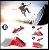 Mini Fingerboard Finger Skateboard & Skate Ramp Skatepark Play Set Kids Toy