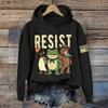 Women's Fashion Daily Versatile Casual Sweatshirts Long Sleeve Hooded Top Sweatshirts