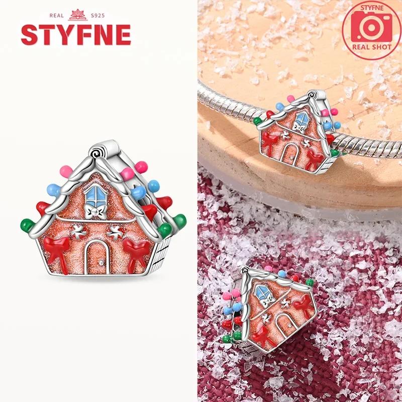 Coppersanta Claus Elk Socks Christmas Charms Beads Fit Original Bracelets Diy Party Jewelry Festival Fine Gifts For Women