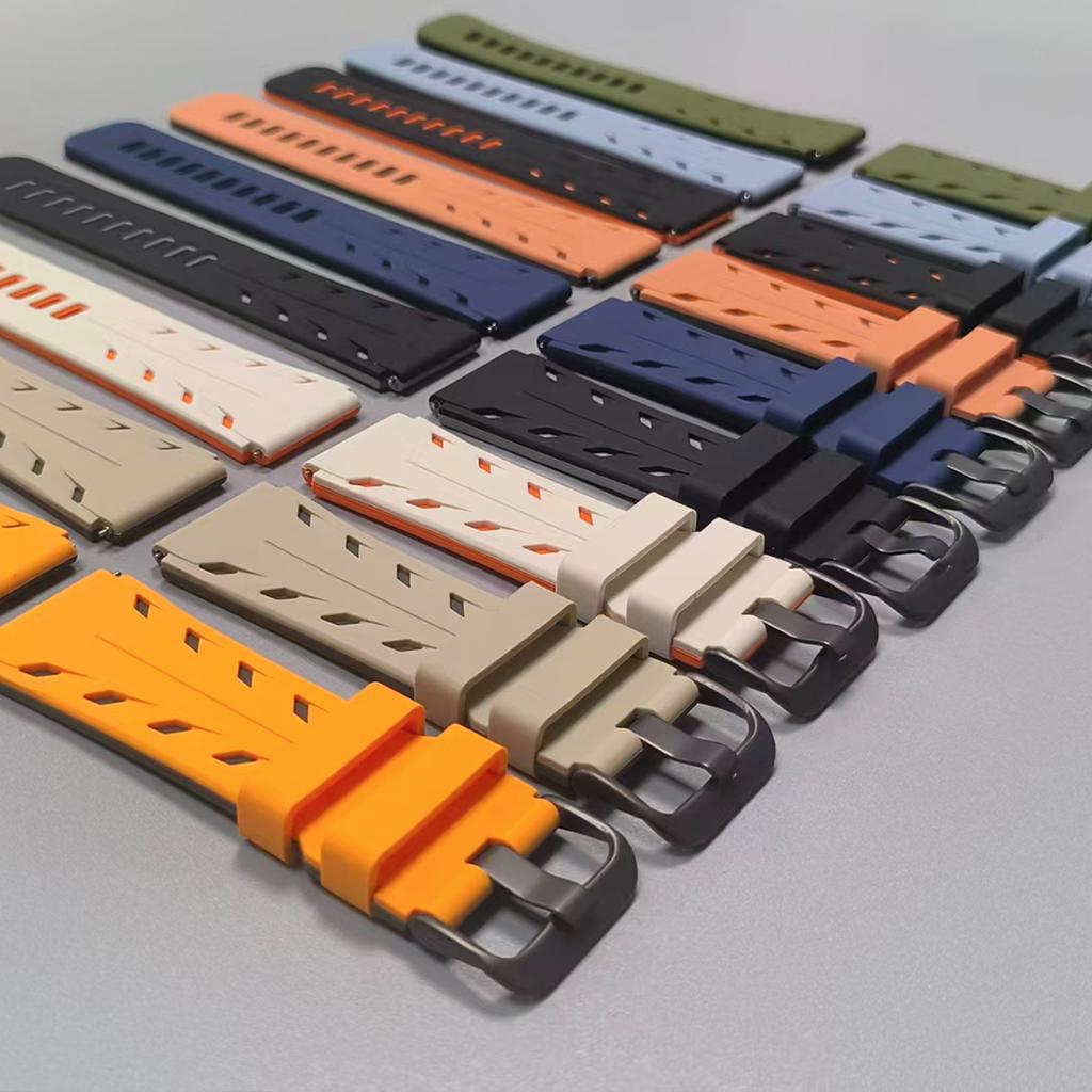 For Samsung Galaxy Watch 3 45mm Strap 22mm Silicone Bracelet For Galaxy Watch 46mm Gear S3 Frontier Men Women Smart Watch Band