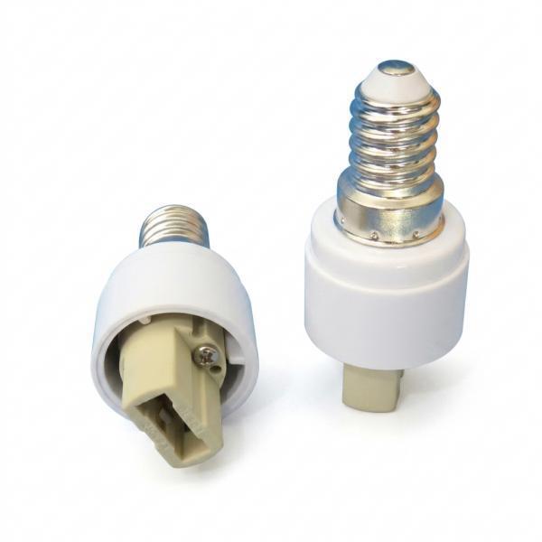 6xCeramic E14 to G9 Adapter Converter for Home Fixtures, Heat Resistant up 100°C with 5A Rated