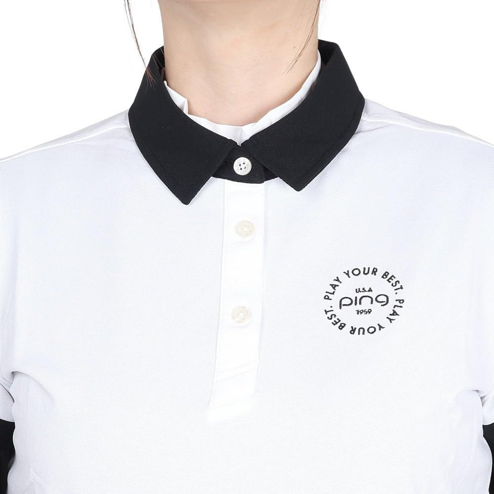 Ping Apparel Women's Layered Twin Set (Moisture-Wicking, Quick-Drying, UV Protection) / Golf / 622-5160200 030_White L